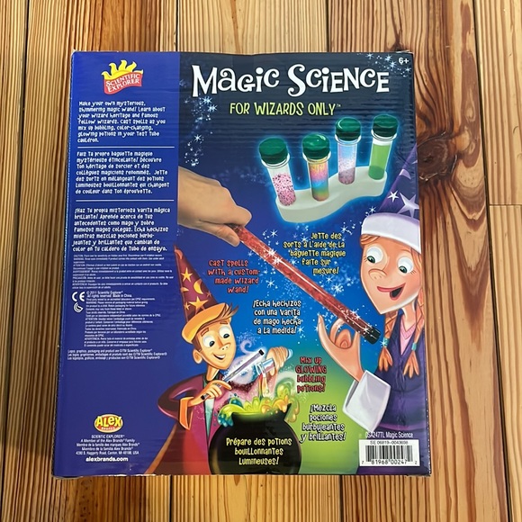 Magic Science Kit For Wizards Only (6+) NIB - Picture 2 of 3
